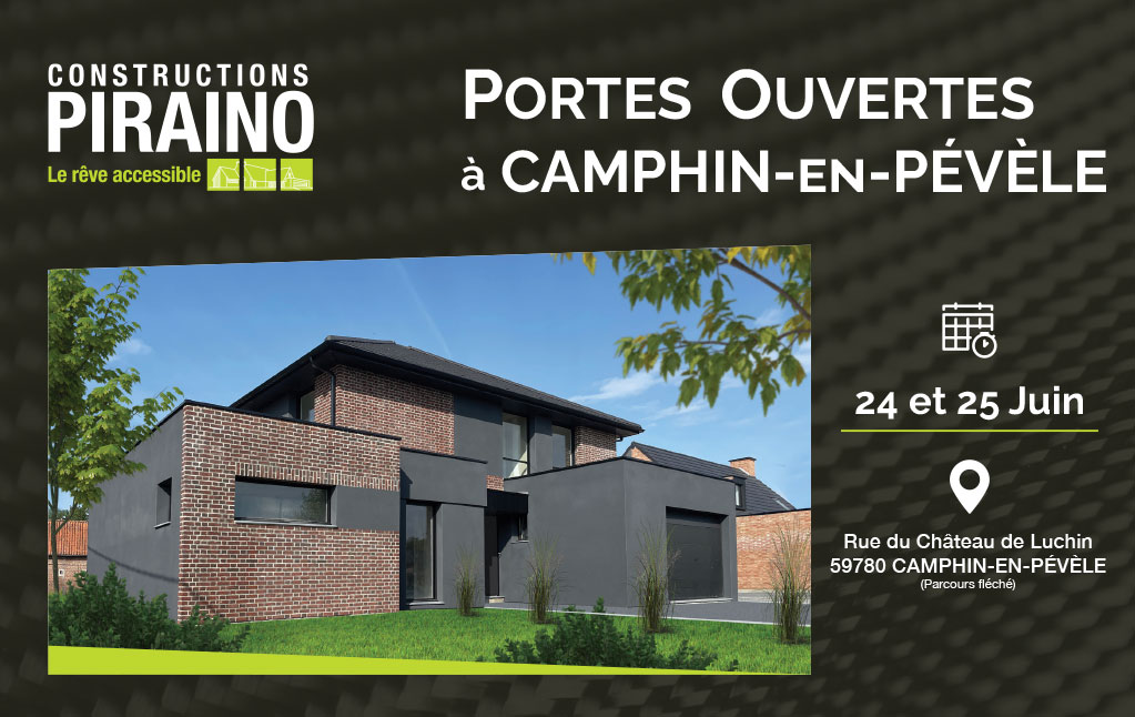Portes Ouvertes Constructions PIRAINO à Camphin-en-Pévèle