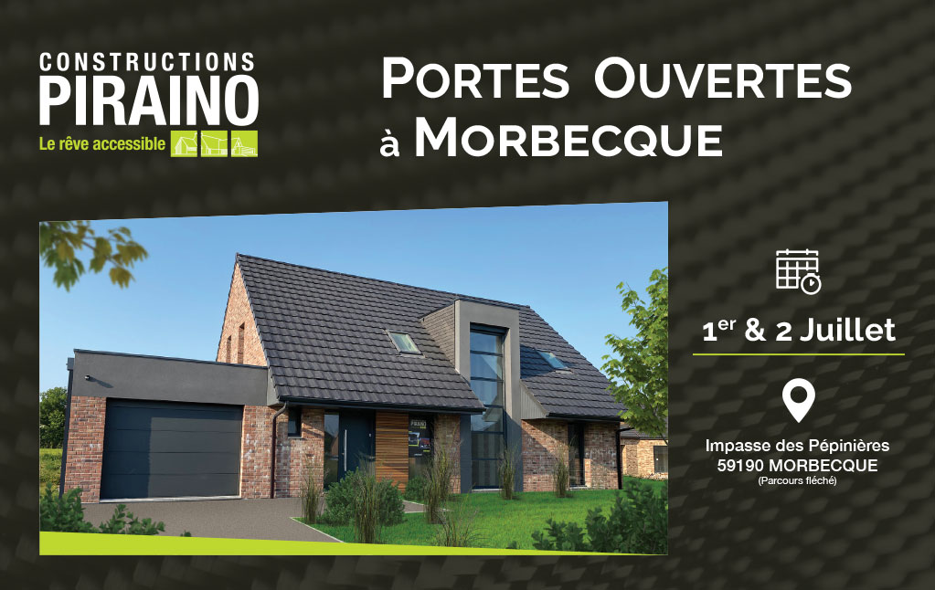 Portes Ouvertes Constructions PIRAINO à Morbecque