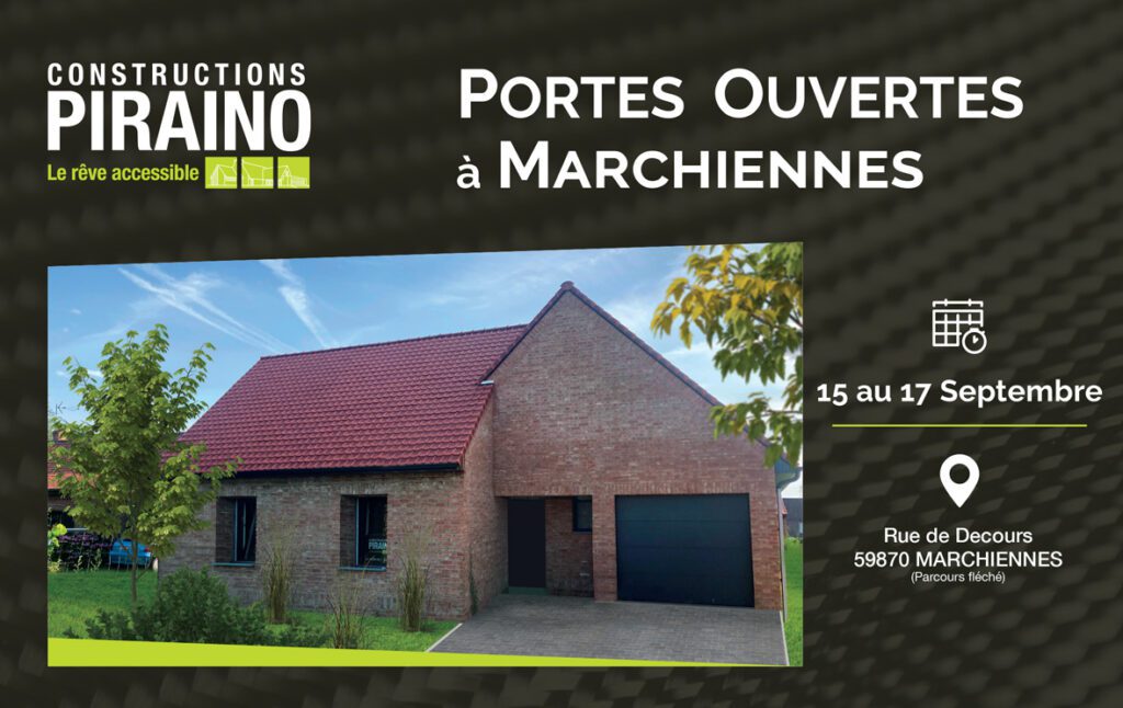 Portes Ouvertes Constructions PIRAINO à Marchiennes