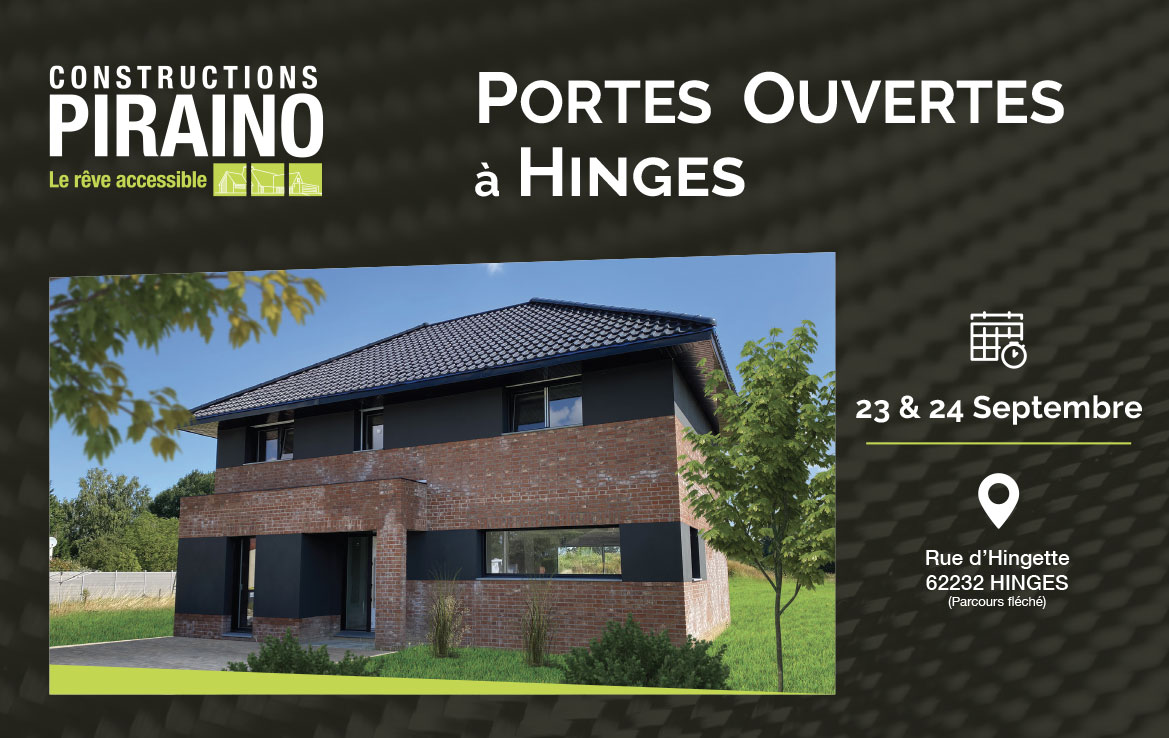 Portes Ouvertes Constructions PIRAINO à Hinges