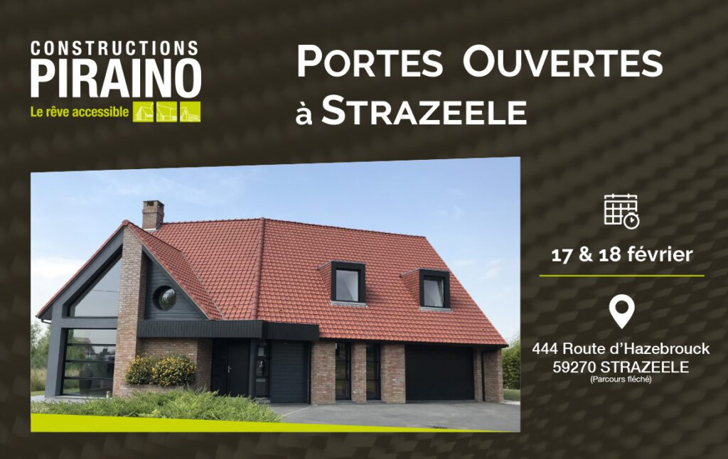 Portes Ouvertes Constructions PIRAINO à Strazeele