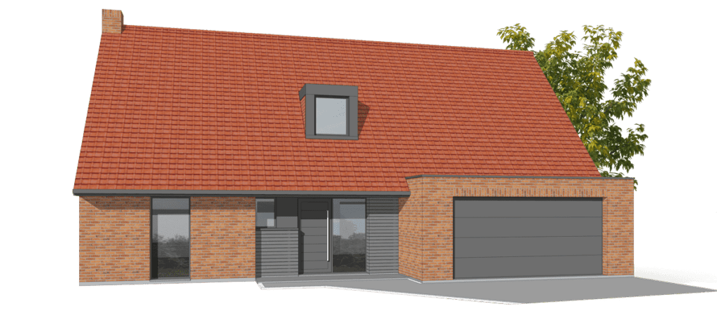 Maison type bâtir, une construction emblématique du Nord