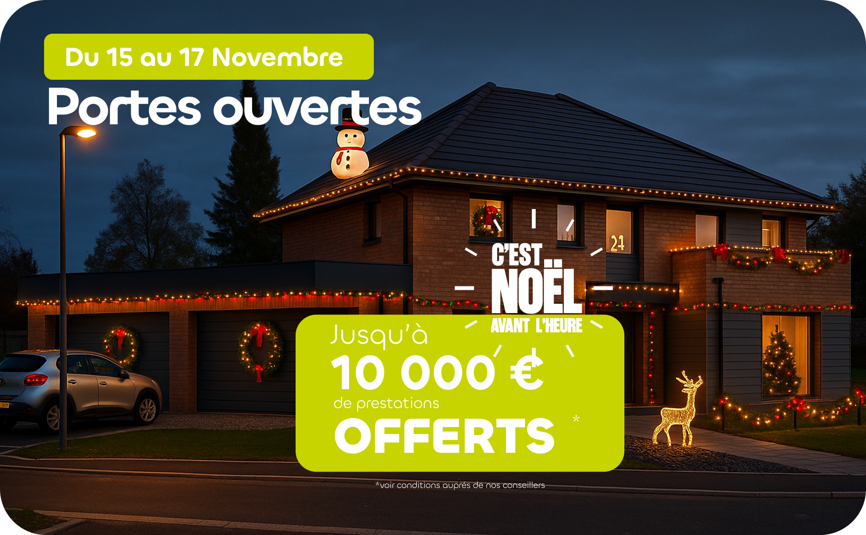C’est Noël avant l’heure, Portes Ouvertes exceptionnelles !