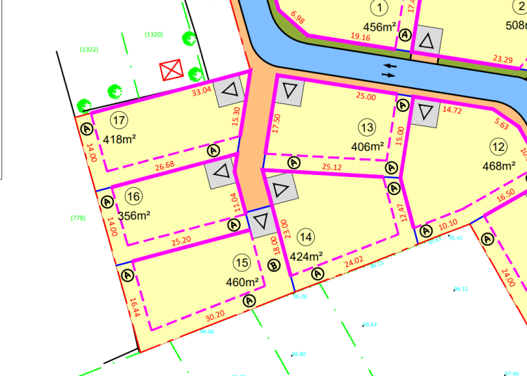 Terrain 460 m² Calonne Ricouart