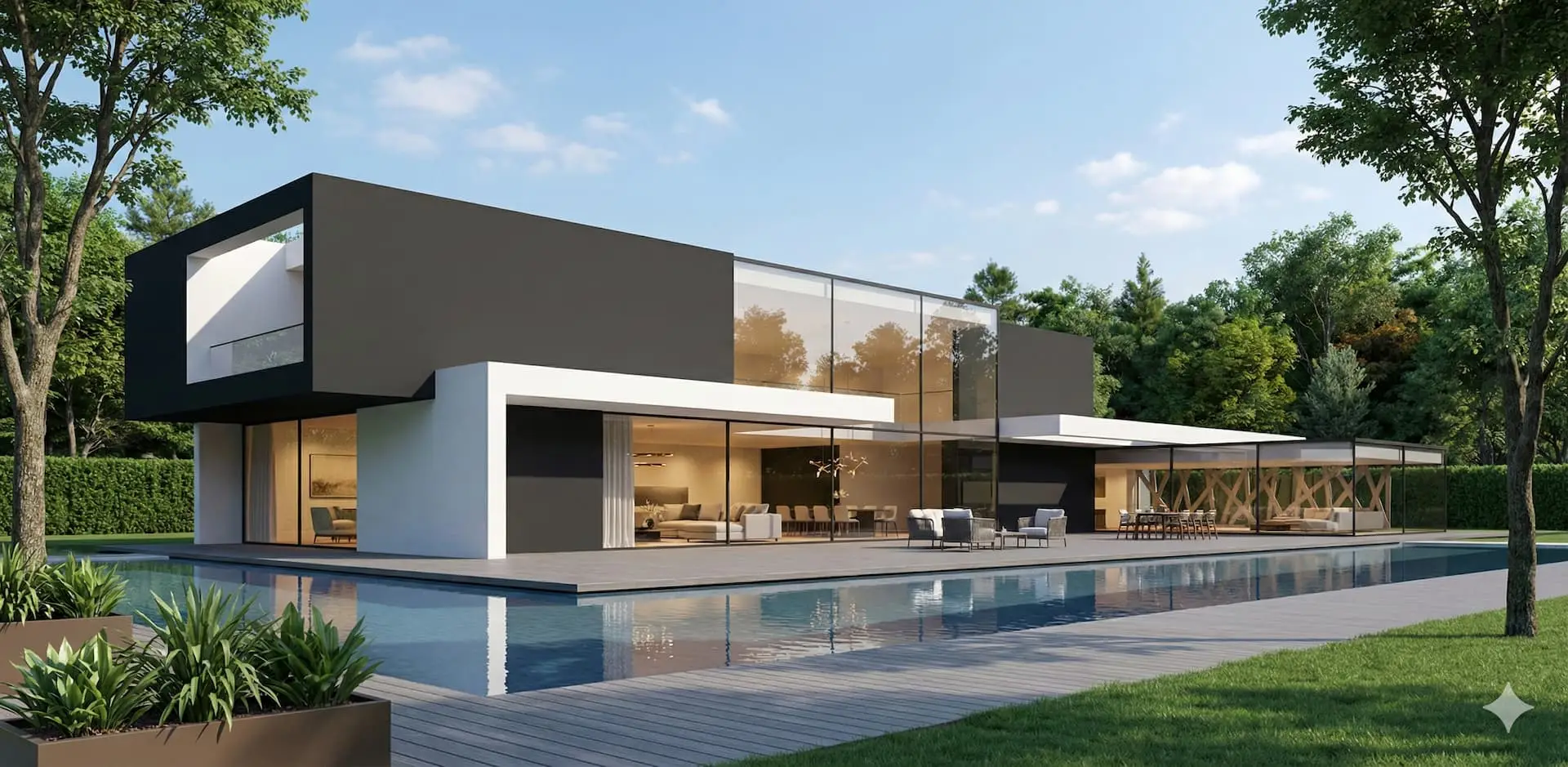 Une maison d'architecte, avec des choix précis pour un projet à votre image.