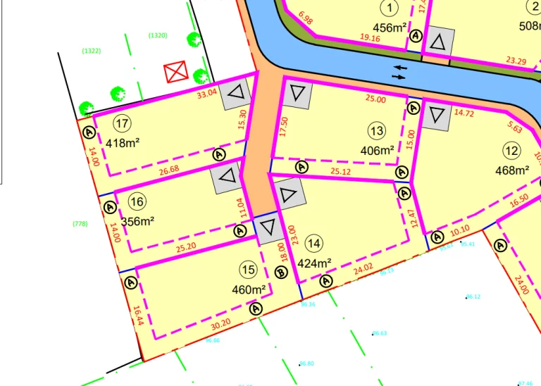 Terrain 460 m² Calonne Ricouart