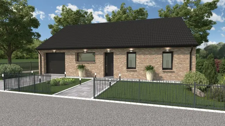 Maison 90 m² Escaudain